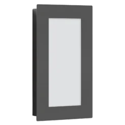 Aplique LED 3008 grafito detector movimiento