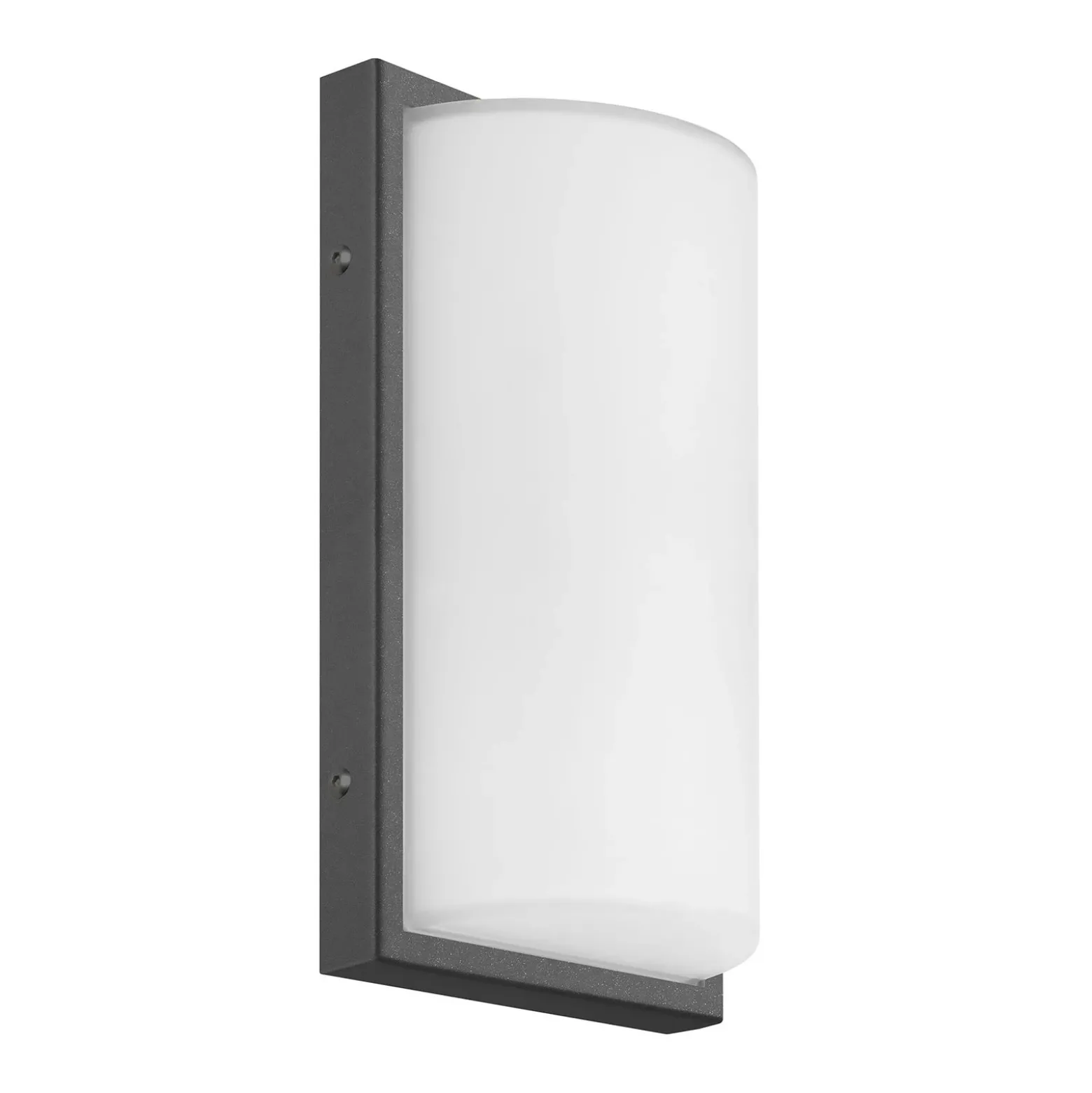 Aplique LED para exterior 039, acero inoxidable, color grafito