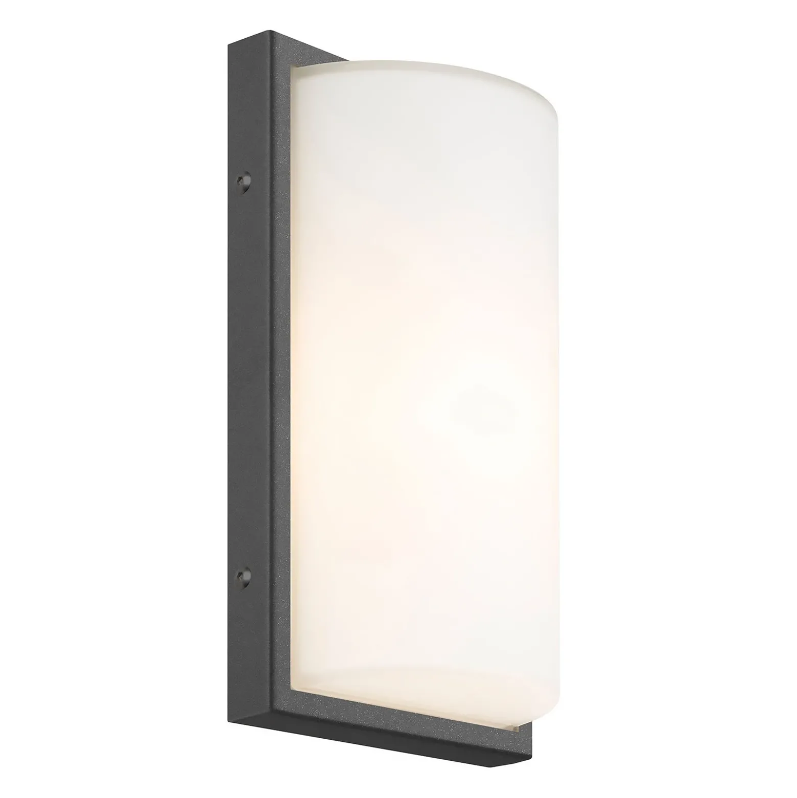 Aplique LED para exterior 039, acero inoxidable, color grafito