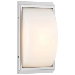 Aplique LED para exterior 052, acero inoxidable, cristal, detector de movimiento