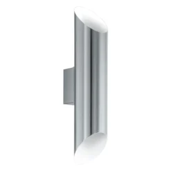 Aplique LED para exterior Agolada, acero inoxidable