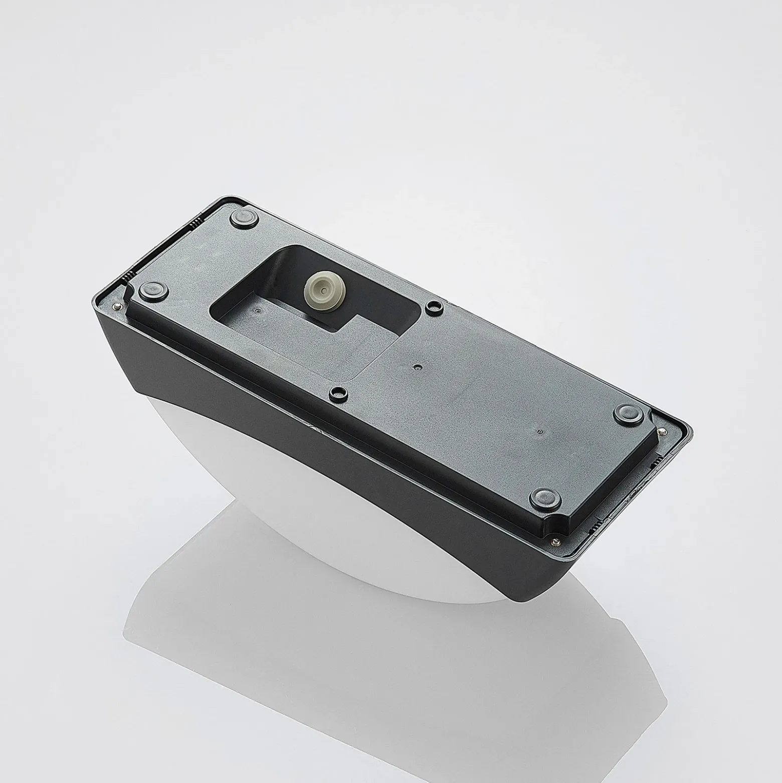 Aplique LED para exterior Alexey IP65, gris oscuro