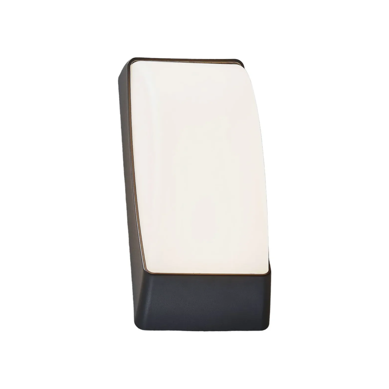 Aplique LED para exterior Alexey IP65, gris oscuro