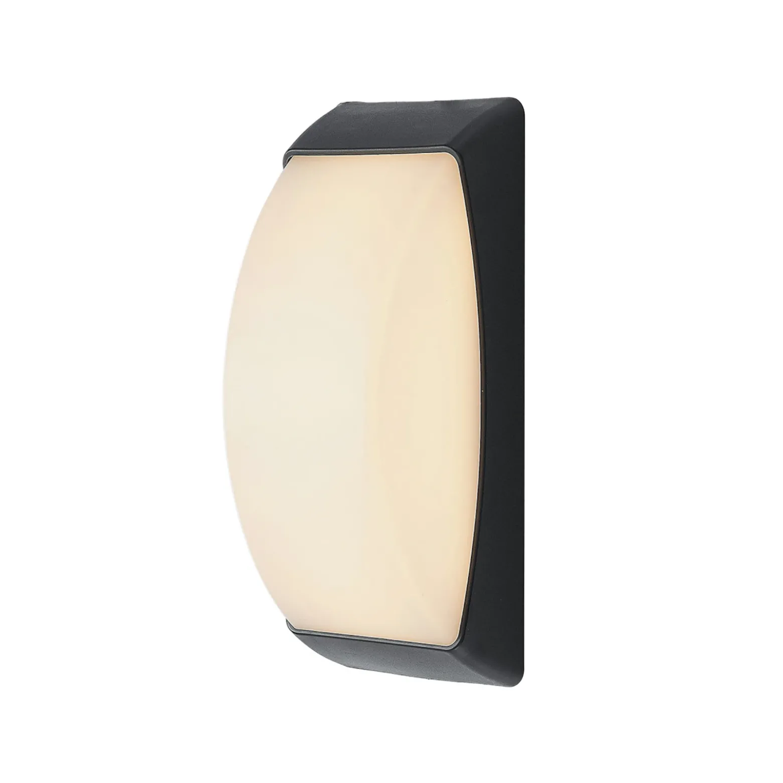 Aplique LED para exterior Alexey IP65, gris oscuro