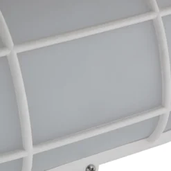 Aplique LED para exterior Alisha de Lindby, blanco, plástico, IP54