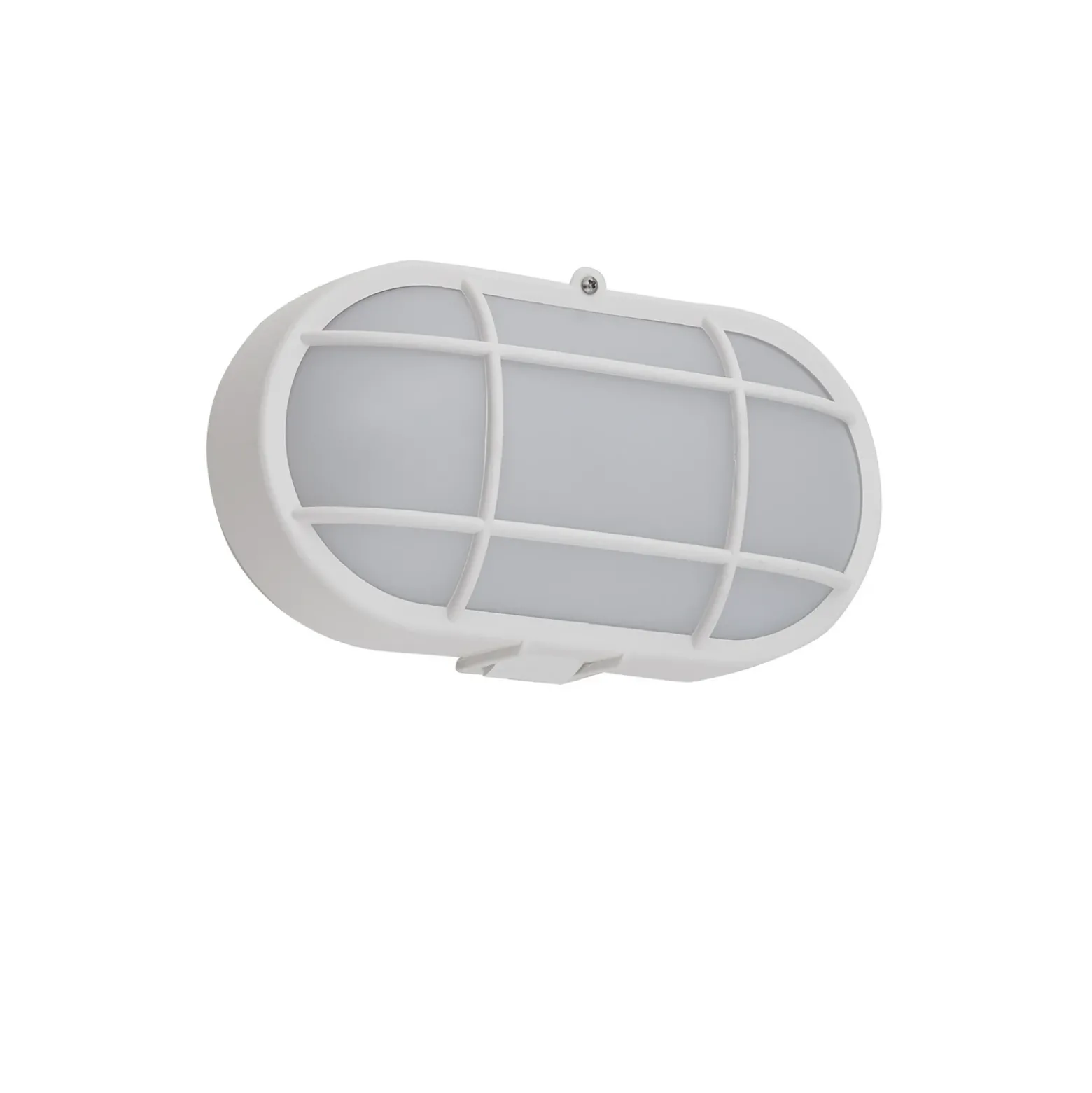 Aplique LED para exterior Alisha de Lindby, blanco, plástico, IP54