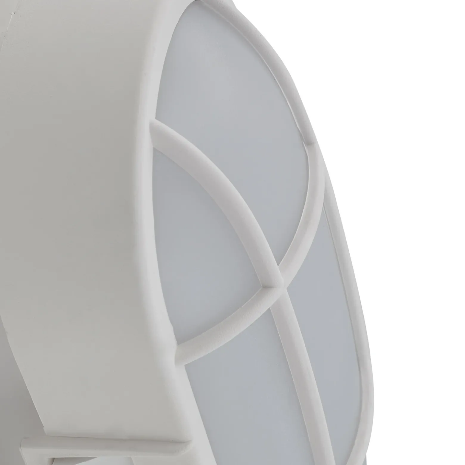 Aplique LED para exterior Alisha de Lindby, blanco, plástico, IP54