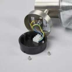 Aplique LED para exterior Antje de Lindby, detector de movimiento, IP44