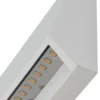 Aplique LED para exterior Appeso de Lindby, ancho 16 cm, juego de 2 unidades