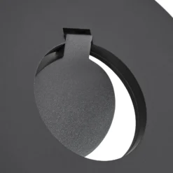 Aplique LED para exterior Arcchio Tovio, antracita, giratoria