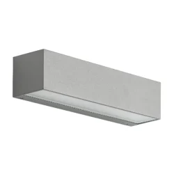 Aplique LED para exterior Arcchio Lengo, 25 cm, 2 luces, gris, CCT