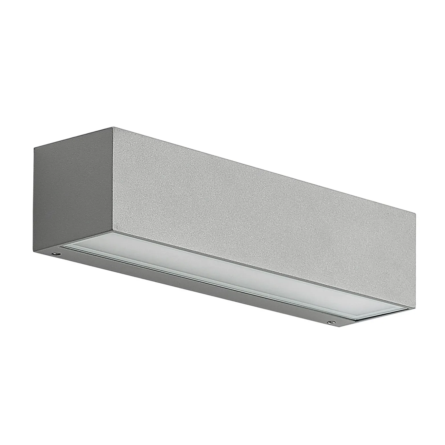 Aplique LED para exterior Arcchio Lengo, 25 cm, 2 luces, gris, CCT