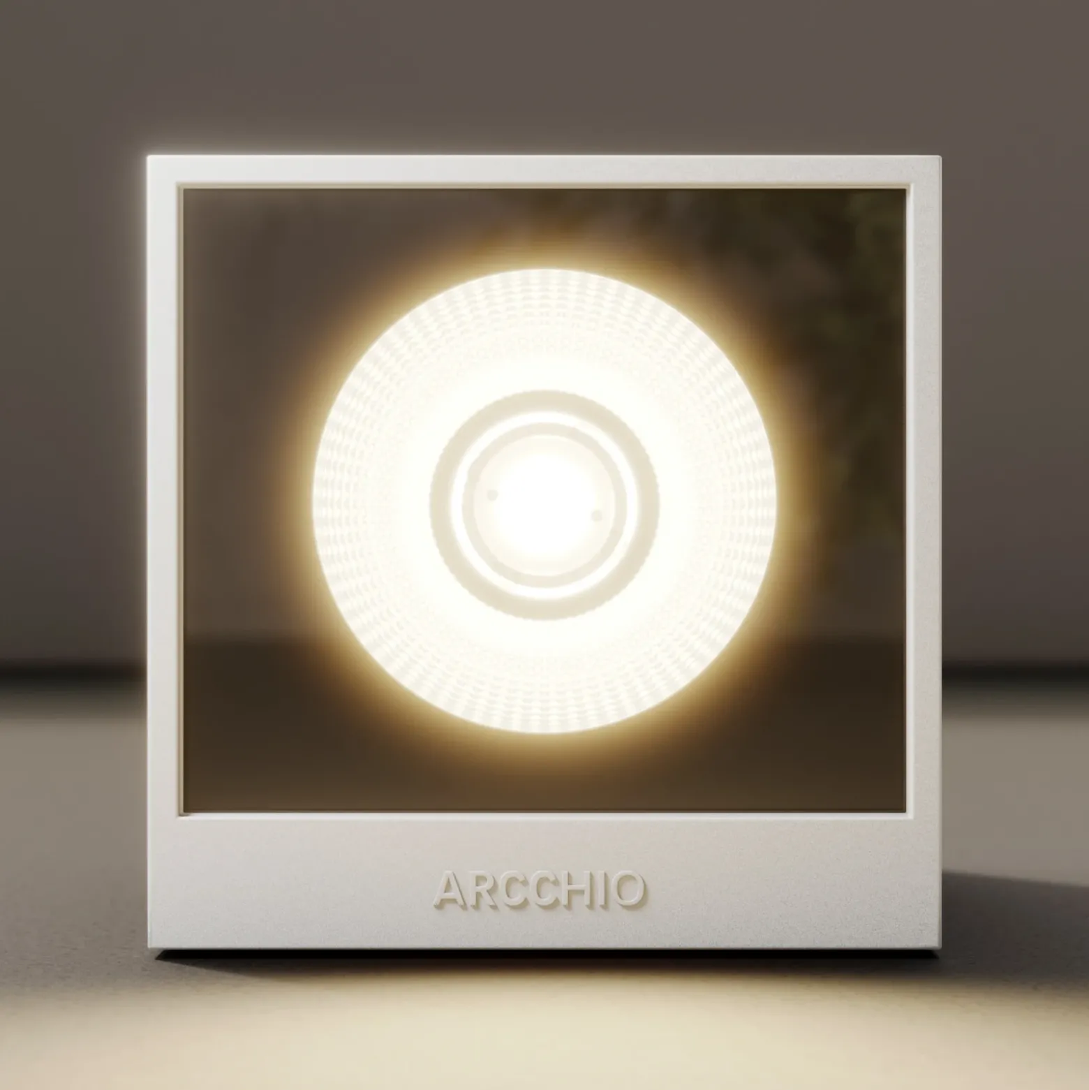 Aplique LED para exterior Arcchio Tassnim, 1 luz, blanca, IP65