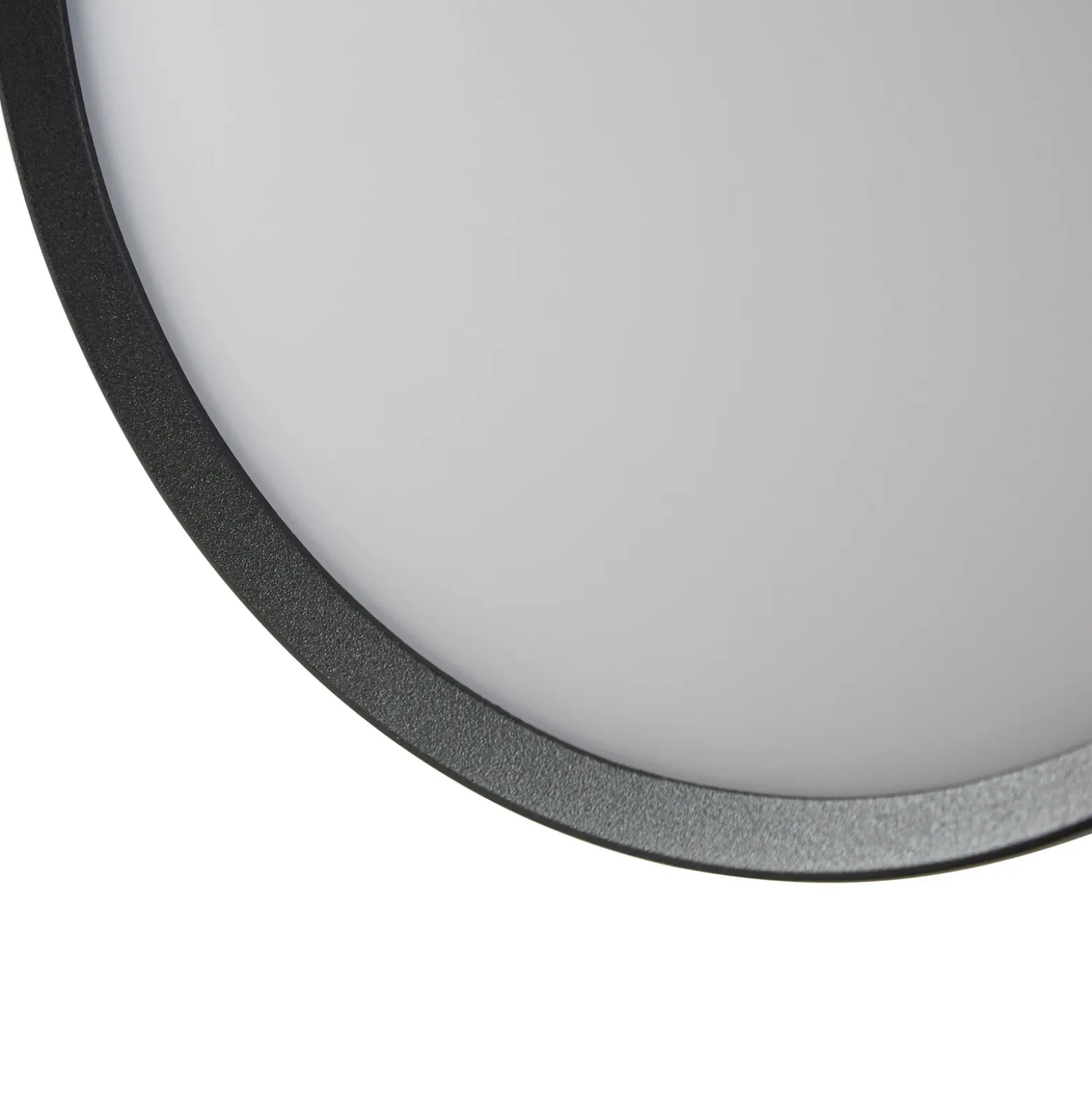 Aplique LED para exterior Arcchio Gravo, Ø 25 cm, negra, IP65