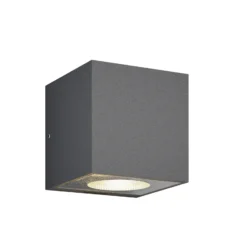 Aplique LED para exterior Arcchio Tassnim, 1 luz, antracita, IP65