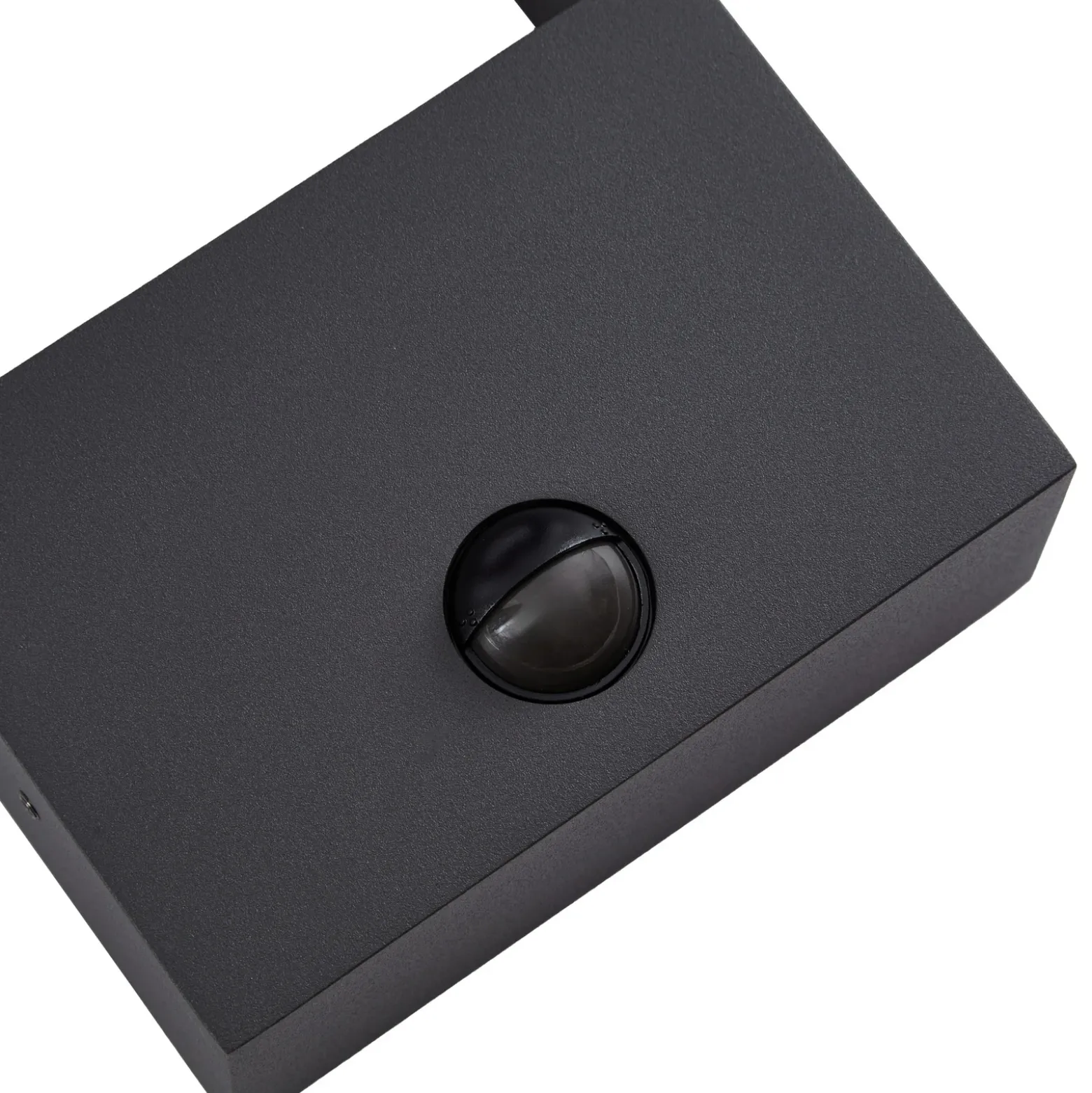 Aplique LED para exterior Arcchio Kovato, con sensor, gris oscuro, IP65