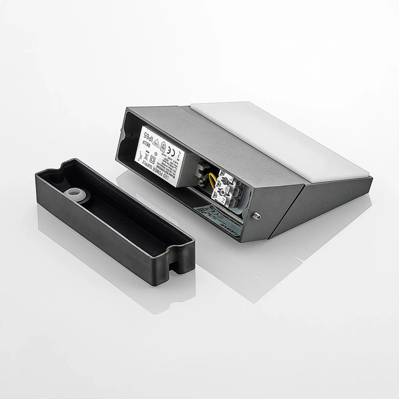 Aplique LED para exterior Auda de Lucande