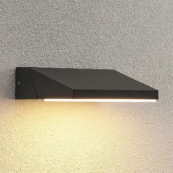Aplique LED para exterior Auda de Lucande