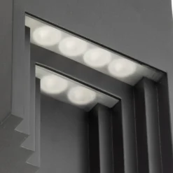 Aplique LED para exterior Aurali de Lindby, 1 luz, negro, IP65