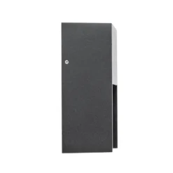 Aplique LED para exterior Aurali de Lindby, 1 luz, negro, IP65