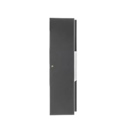 Aplique LED para exterior Aurali de Lindby, 2 luces, negro, IP65