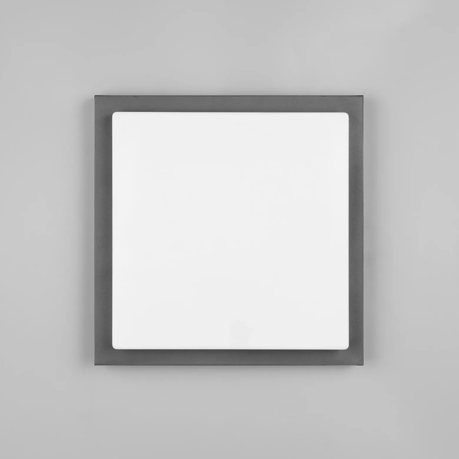 Aplique LED para exterior Bermejo, angular, sensor, CCT, antracita