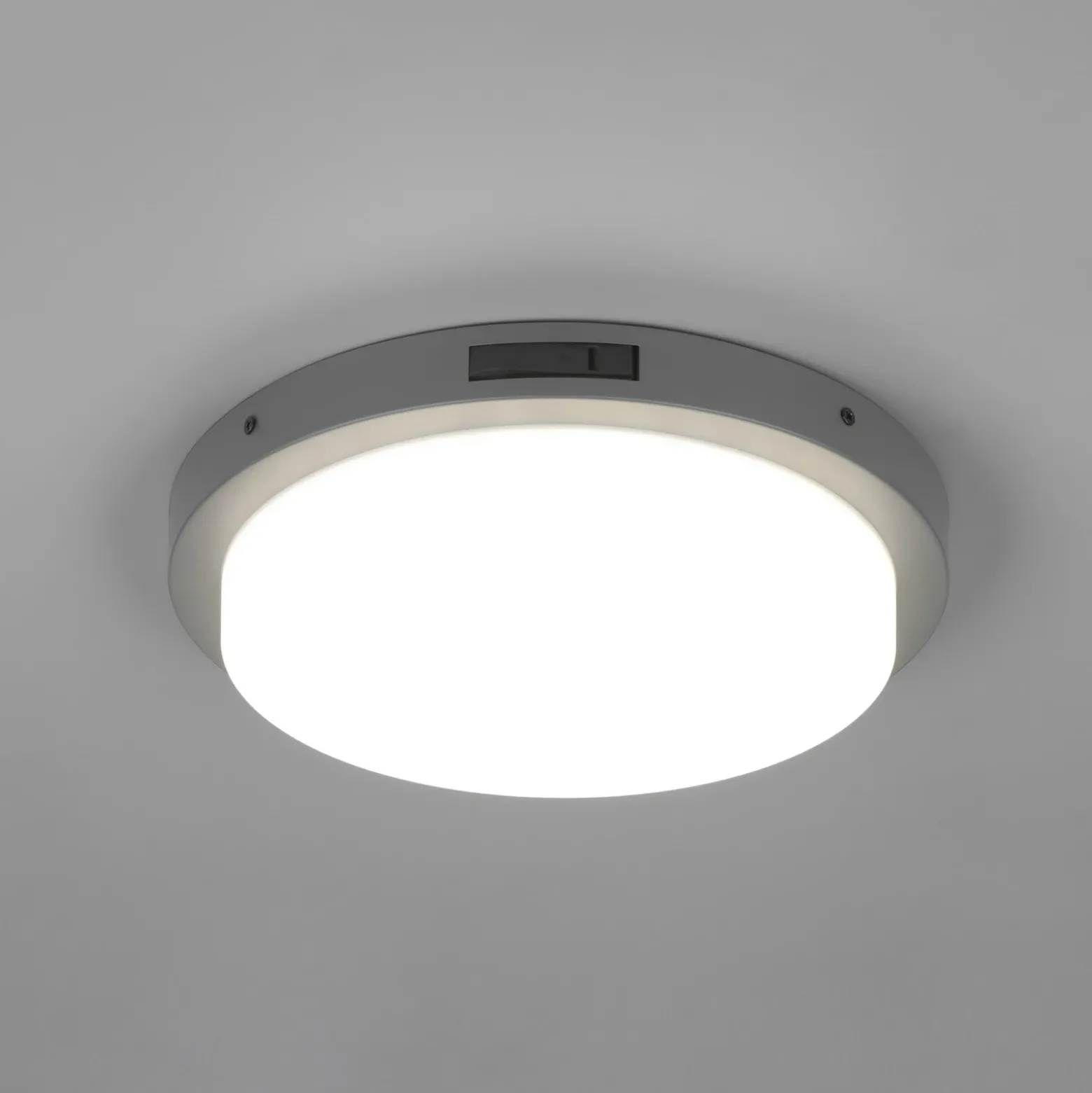 Aplique LED para exterior Bermejo, redondo, sensor, CCT, antracita