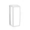 Aplique LED para exterior Bob blanco aluminio IP54