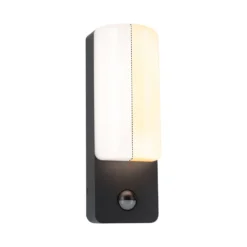 Aplique LED para exterior Bonnie de Paulmann, aluminio, 2200/3000 K, sensor