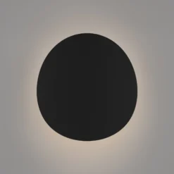 Aplique LED para exterior Briale, negra, altura 20 cm, metal, CCT