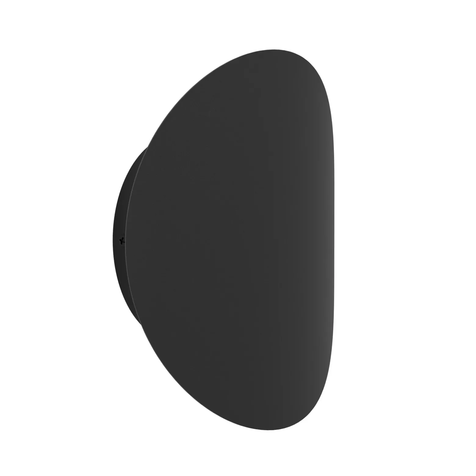 Aplique LED para exterior Briale, negra, altura 20 cm, metal, CCT