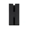 Aplique LED para exterior Briscola, negro, altura 20 cm, metal, CCT