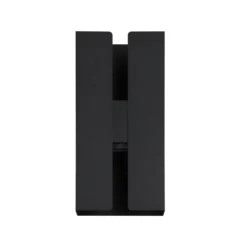 Aplique LED para exterior Briscola, negro, altura 20 cm, metal, CCT