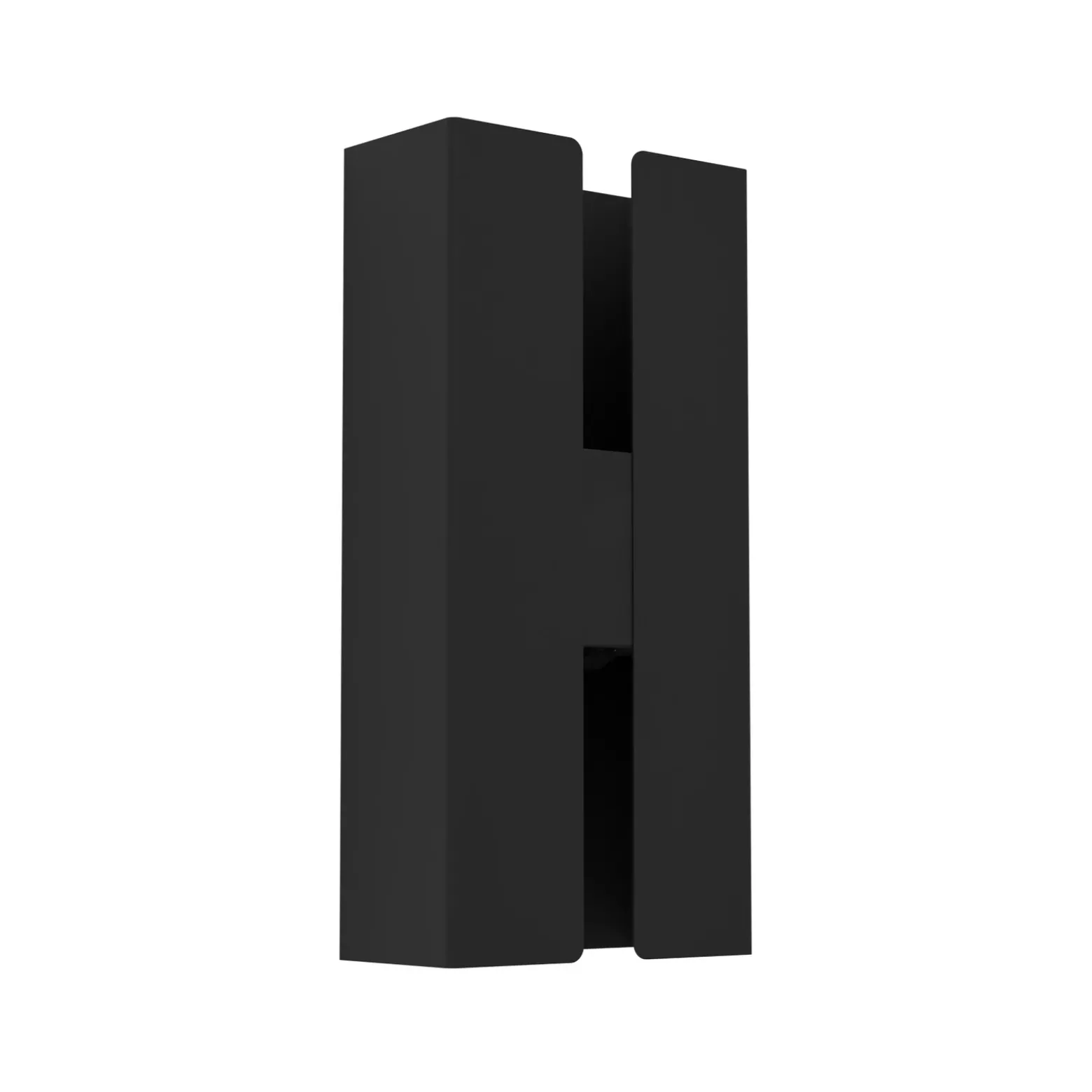 Aplique LED para exterior Briscola, negro, altura 20 cm, metal, CCT