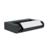 Aplique LED para exterior Brianza, negra, 20 cm de ancho, metal