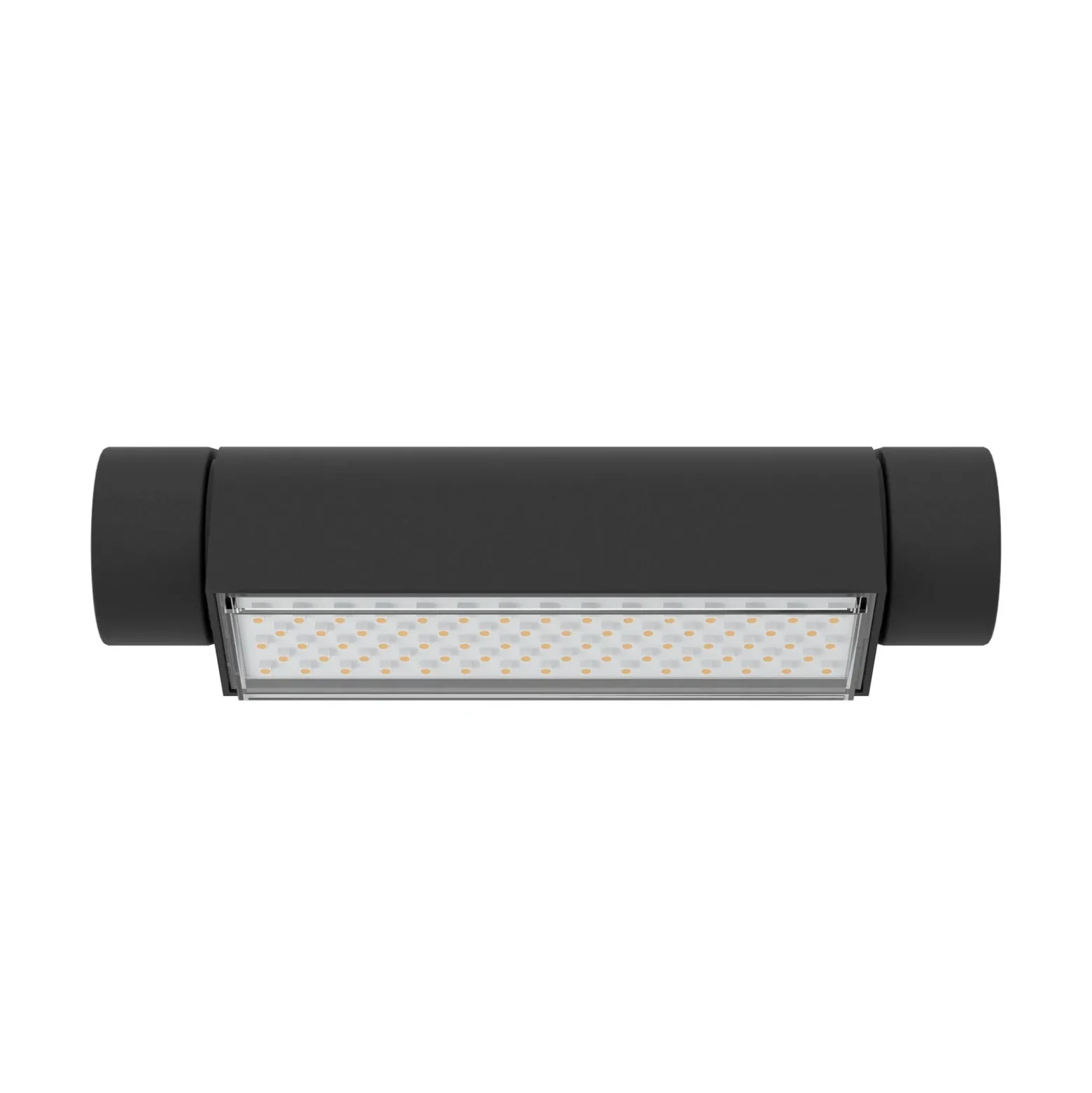 Aplique LED para exterior Brianza, negra, 20 cm de ancho, metal