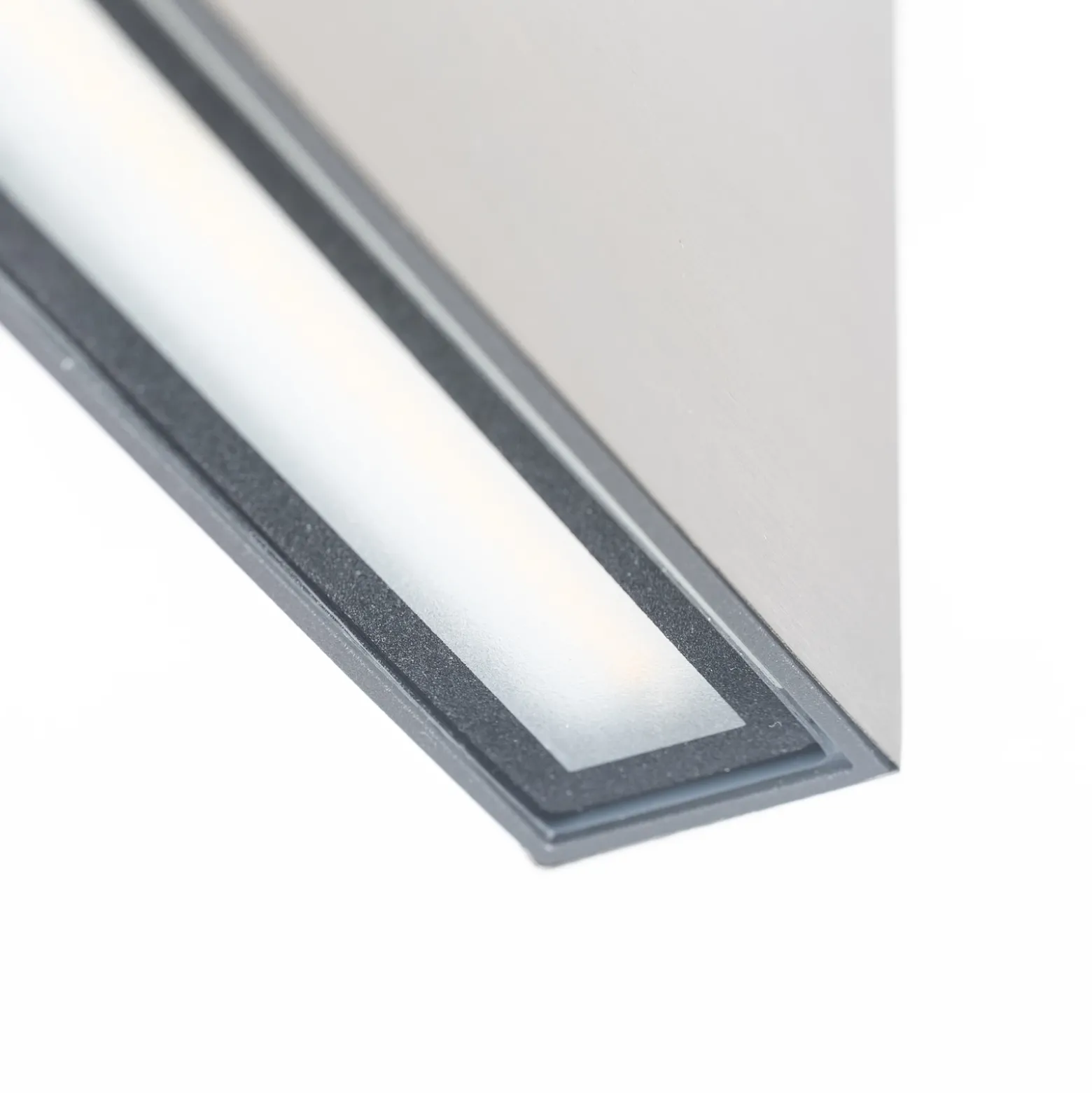 Aplique LED para exterior CMD 9071, 17 cm, acero inoxidable, arriba/abajo, IP54