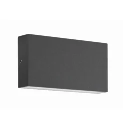 Aplique LED para exterior CMD 9070, 17 cm, antracita, IP54, arriba/abajo