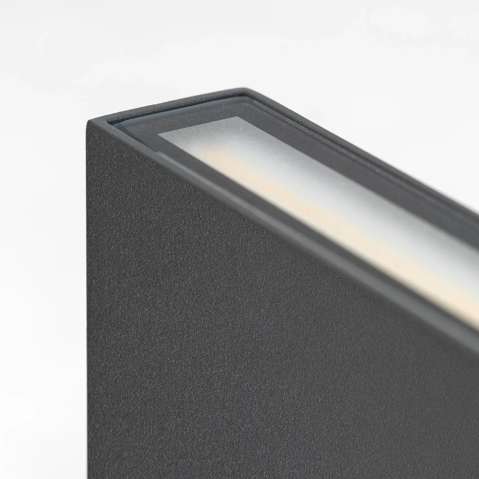 Aplique LED para exterior CMD 9070, 17 cm, antracita, IP54, arriba/abajo
