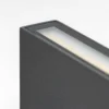 Aplique LED para exterior CMD 9060, 11 cm, antracita, IP54, arriba/abajo