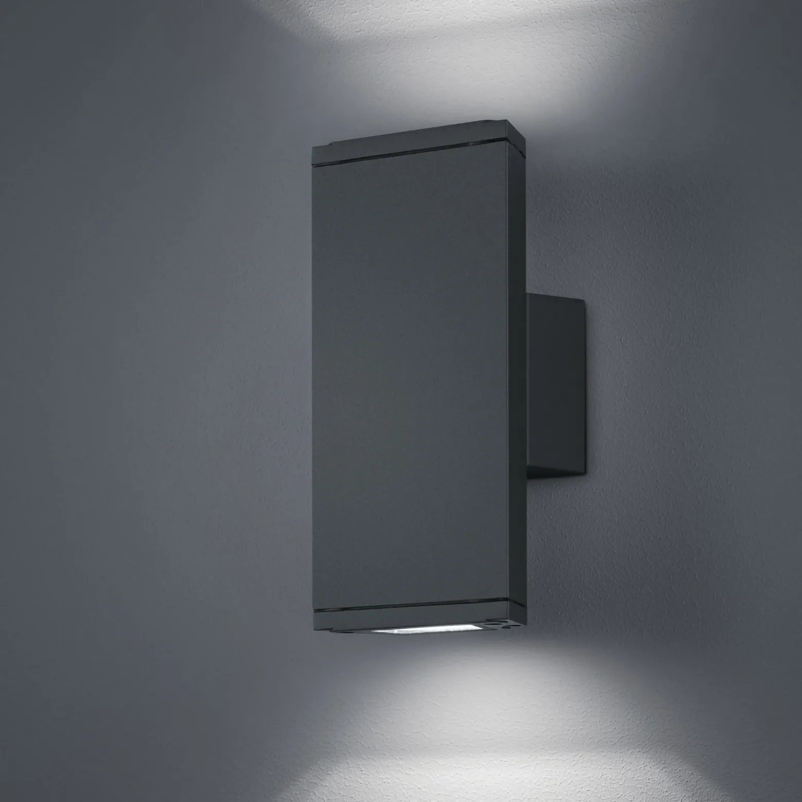 Aplique LED para exterior COLORADO antracita Altura 20 cm Metal IP54