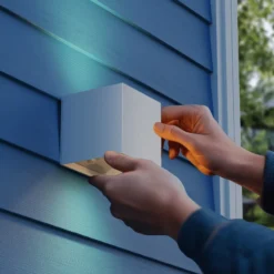 Aplique LED para exterior con sensor y batería recargable Volterra de Calex,