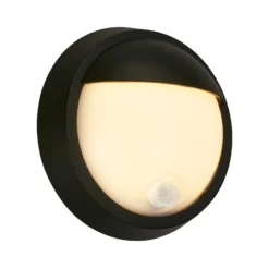 Aplique LED para exterior con batería 3785015 negro Detector de movimiento 17 cm