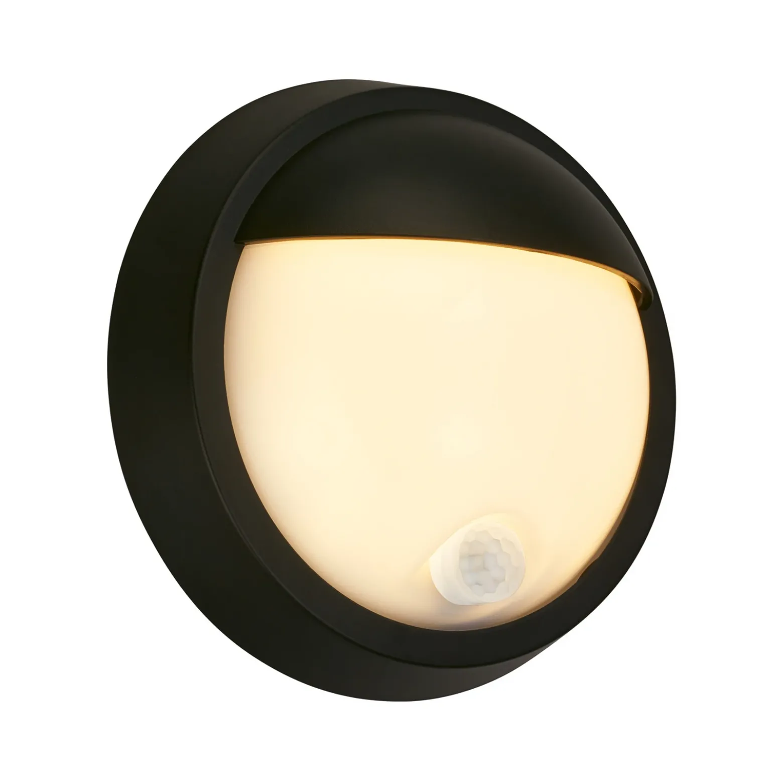 Aplique LED para exterior con batería 3785015 negro Detector de movimiento 17 cm