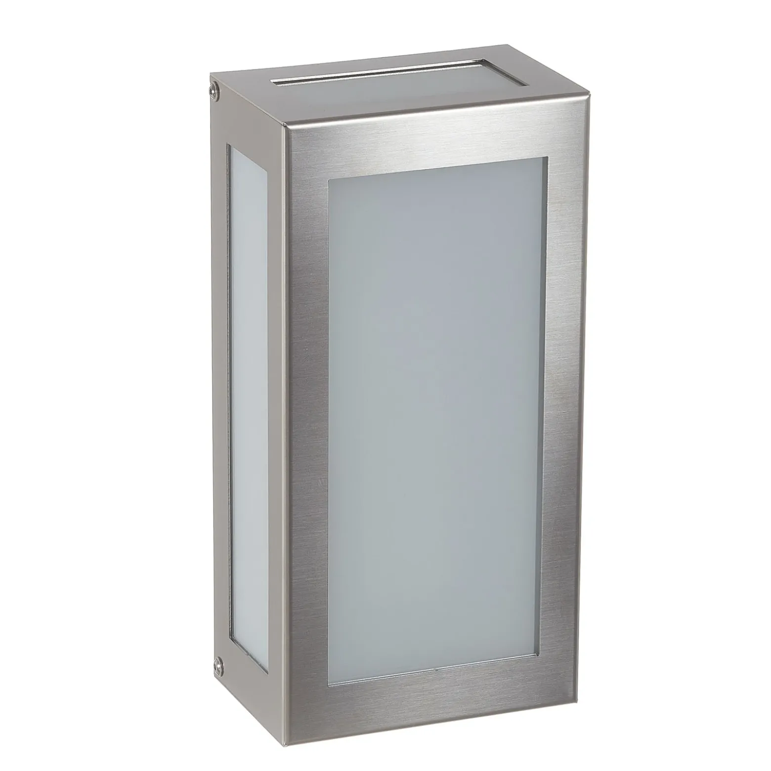 Aplique LED para exterior con sensor Aqua Rain, acero inoxidable