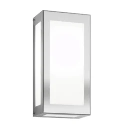 Aplique LED para exterior con sensor Aqua Rain, acero inoxidable