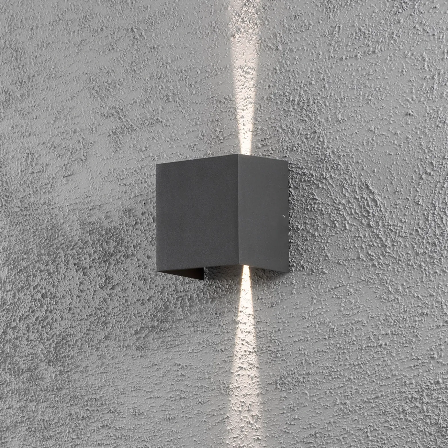 Aplique LED para exterior Cremona 13 cm antracita
