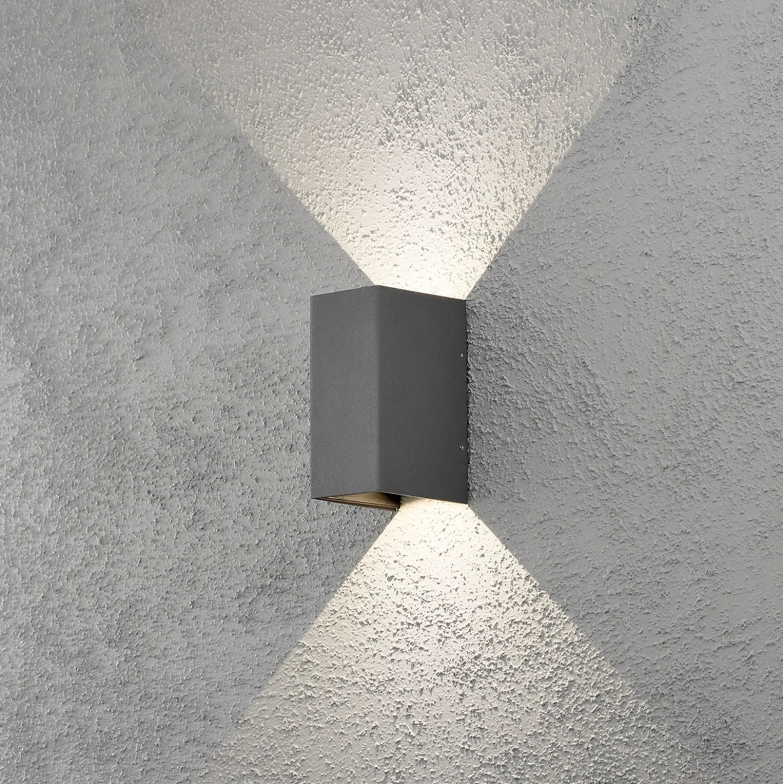 Aplique LED para exterior Cremona 8 cm antracita