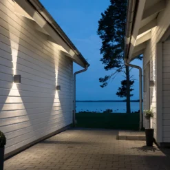 Aplique LED para exterior Cremona 8 cm antracita
