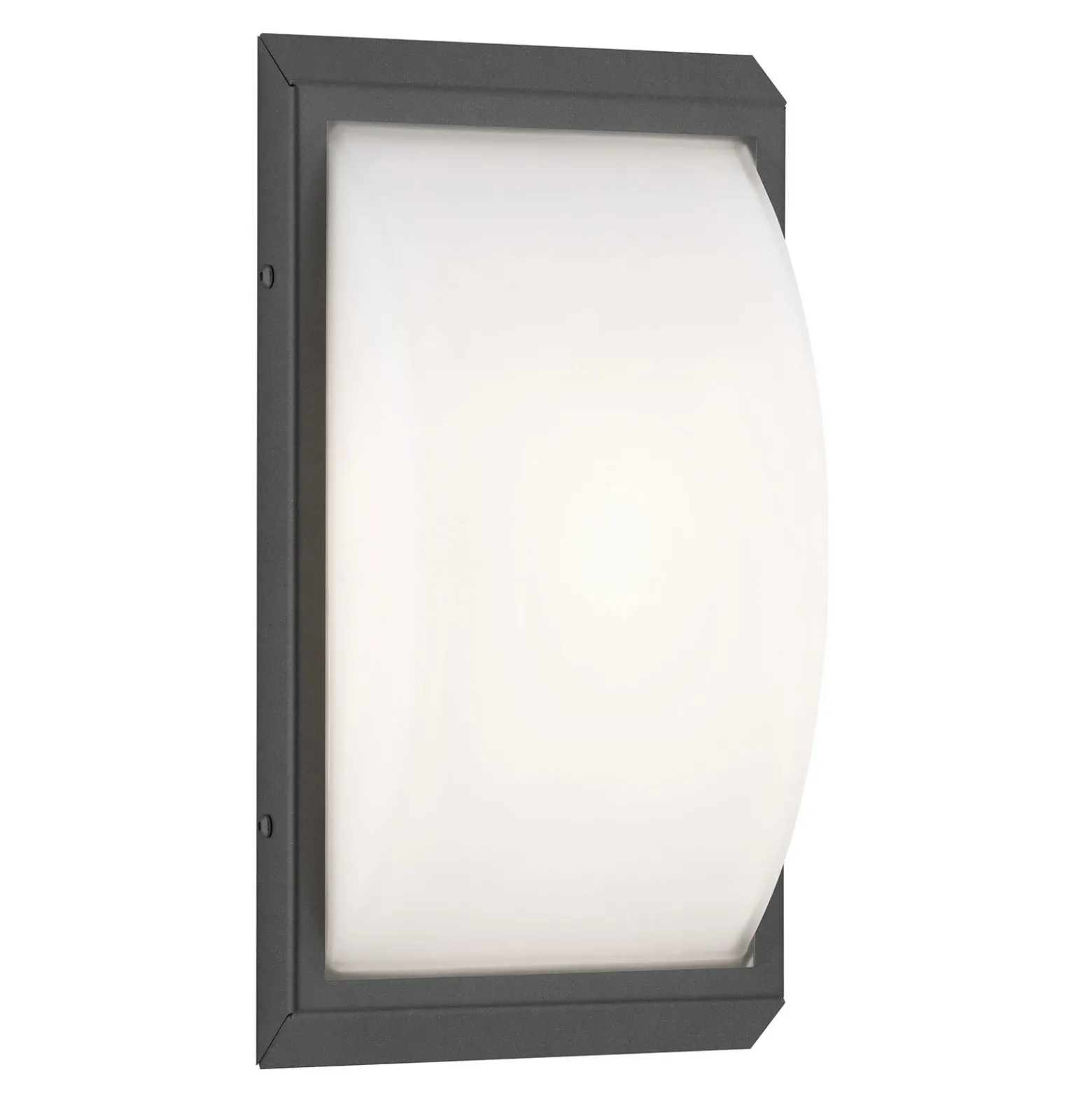 Aplique LED para exterior 053 de acero inoxidable, grafito